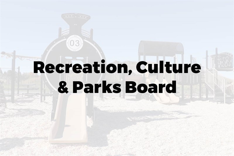 CANCELLED - Blackfalds & District Recreation, Culture and Parks Board Meeting