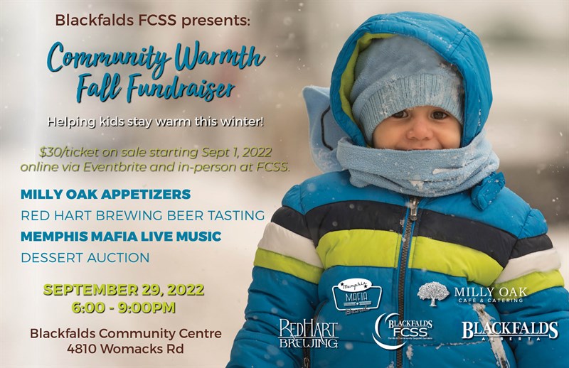 Community Warmth Fall Fundraiser