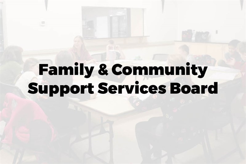 Family & Community Support Services (FCSS) Board Meeting