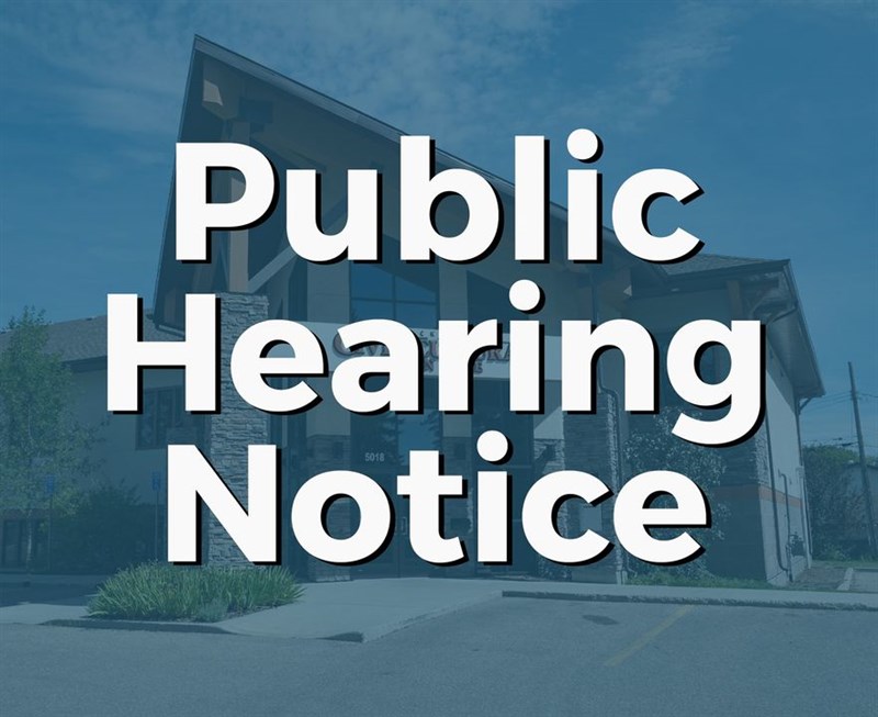Public Hearing Notice | Land Use Bylaw