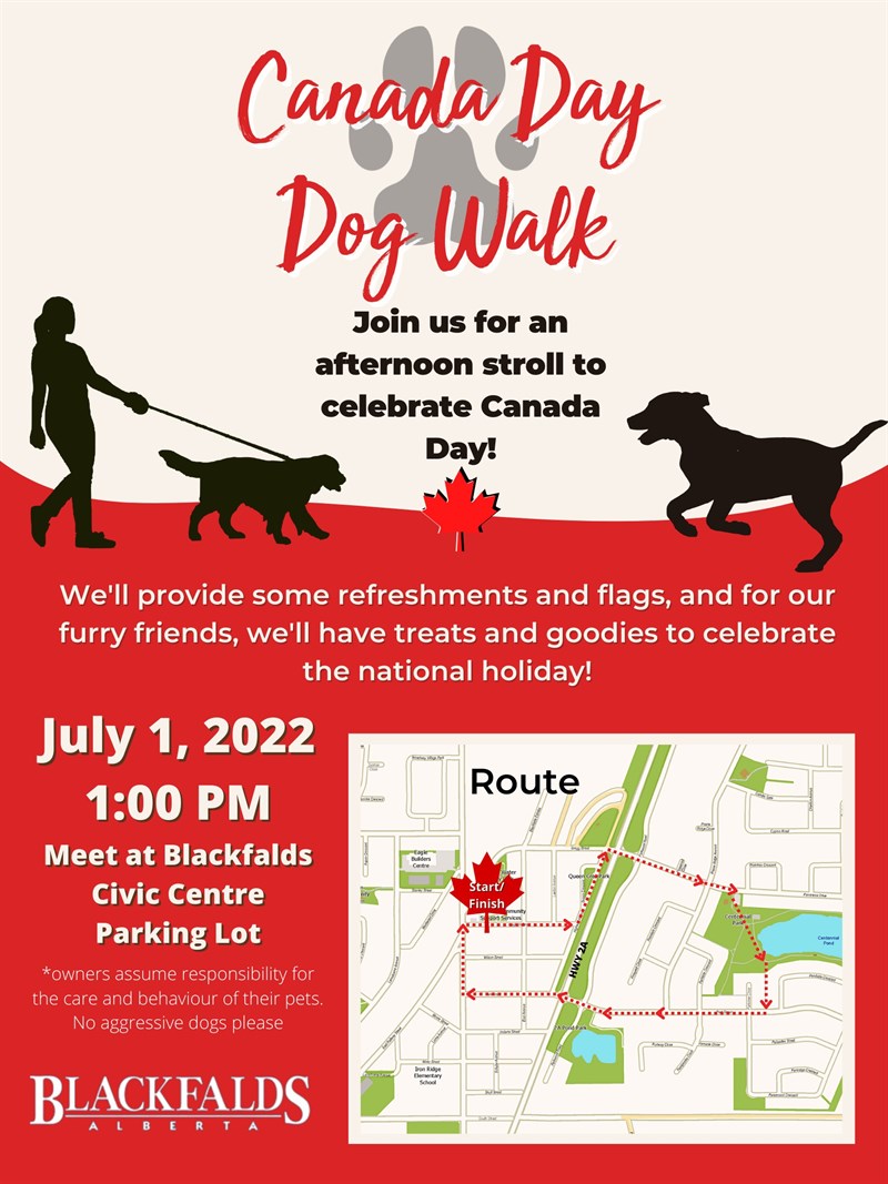 Canada Day Dog Walk