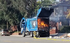 Batteries in Garbage or Recycling Cause Fires